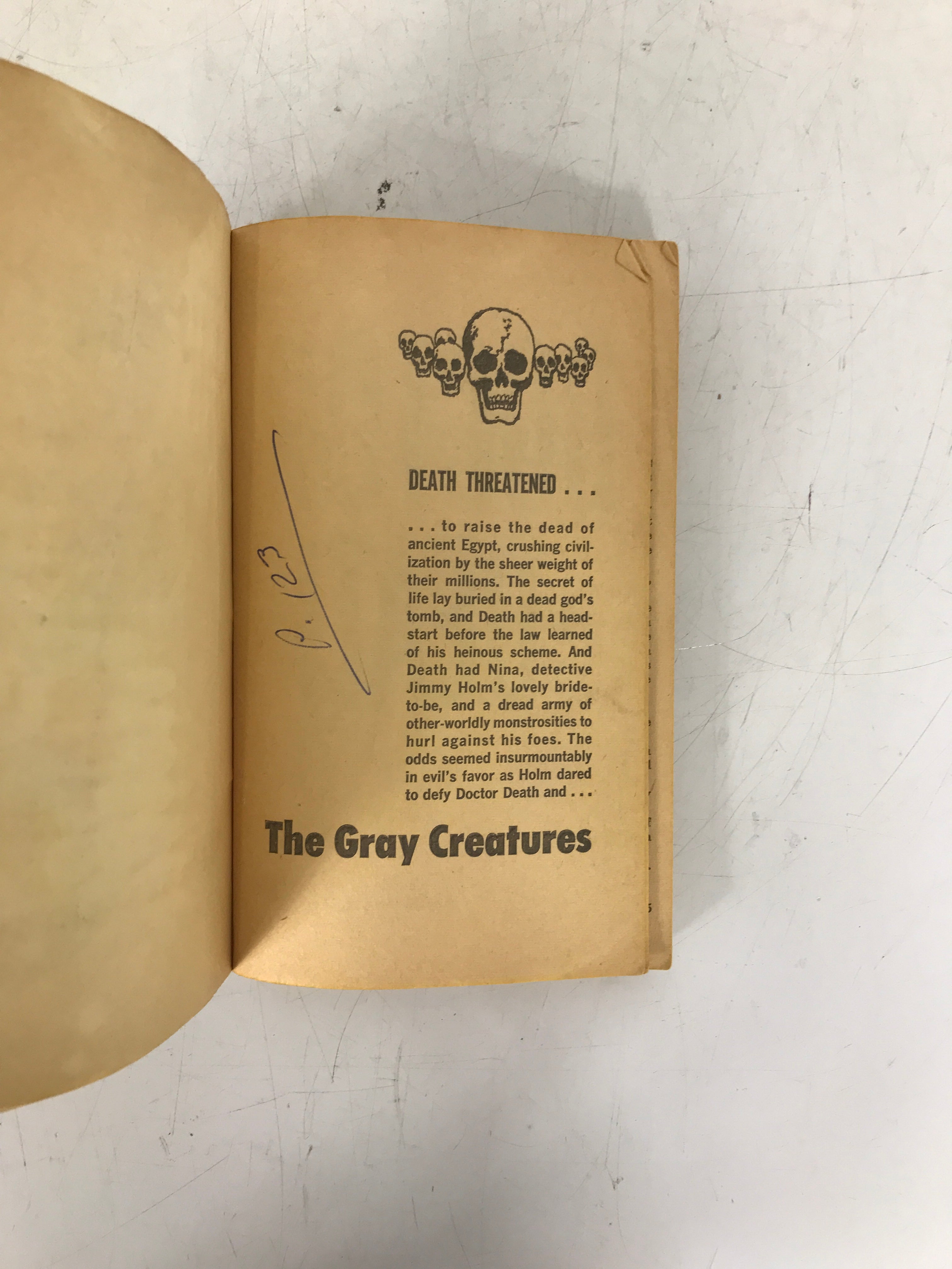 Vintage 1966 'The Gray Creatures' by Zorro from Corinth PB