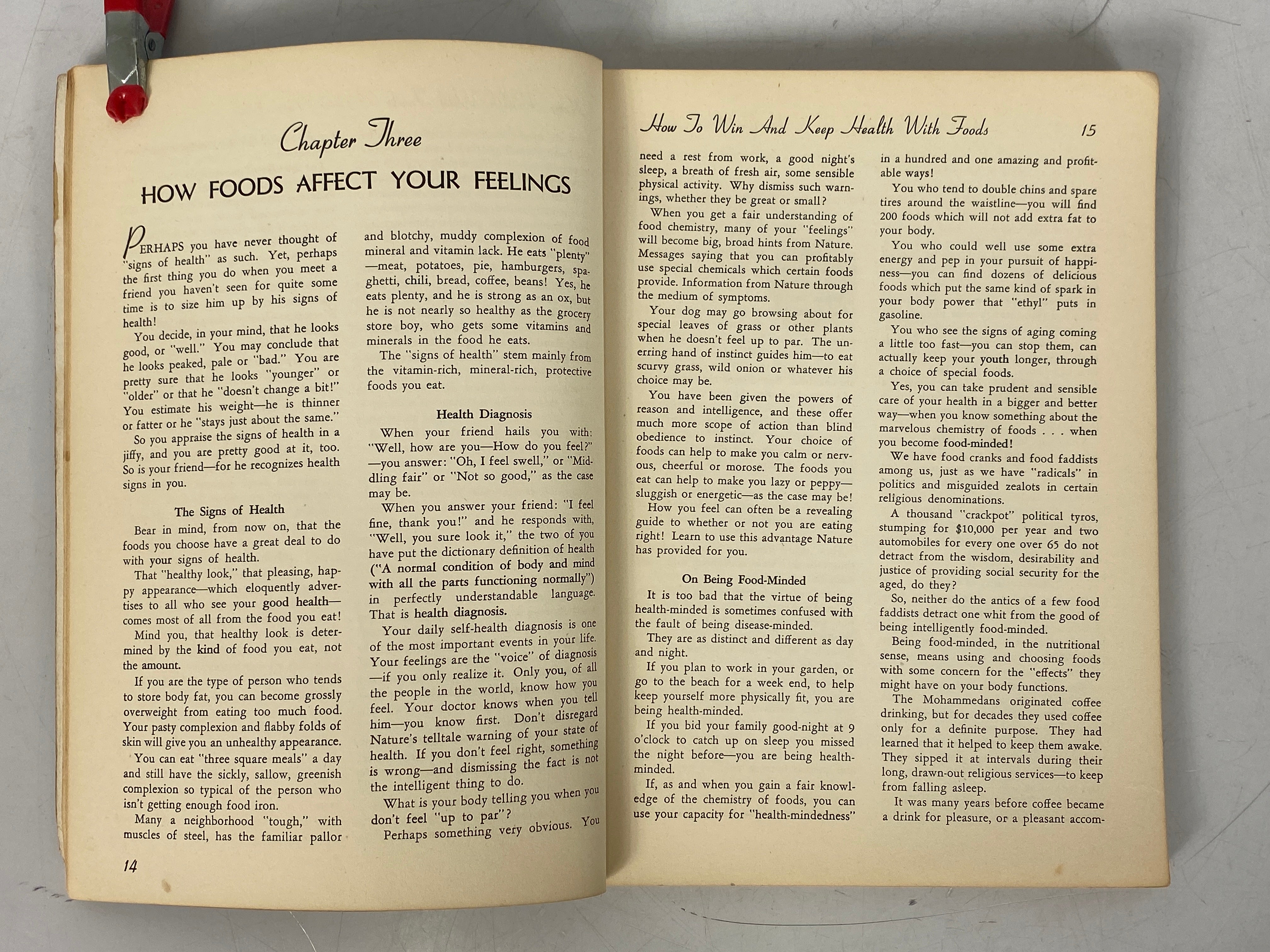 1942 Subscriber Edition: How to Win and Sustain Health with Foods by Victor H. Lindlahr