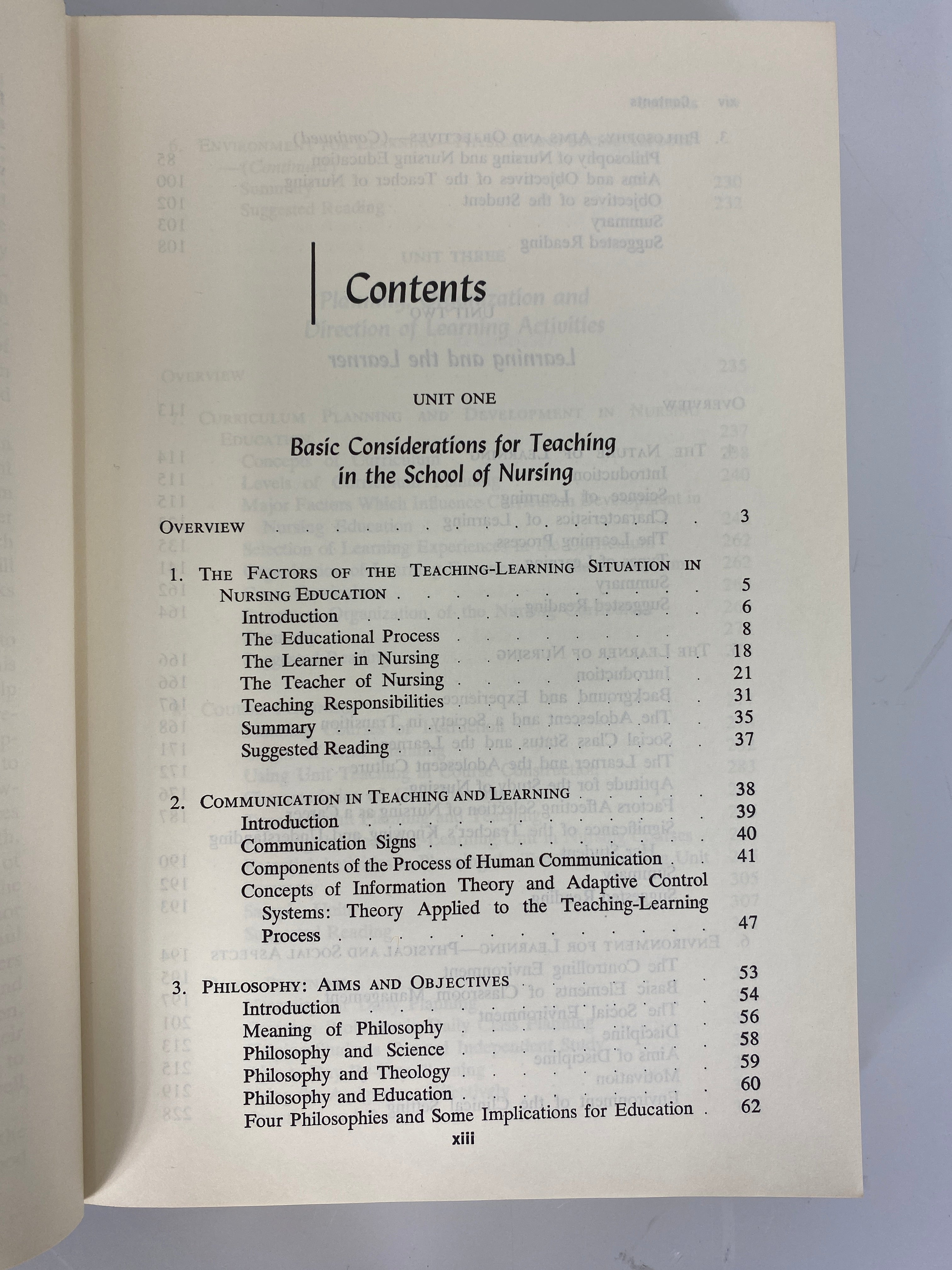 Third Edition of Teaching and Learning in Nursing Schools by Loretta E. Heidgerken (1965) - Great Educational Book