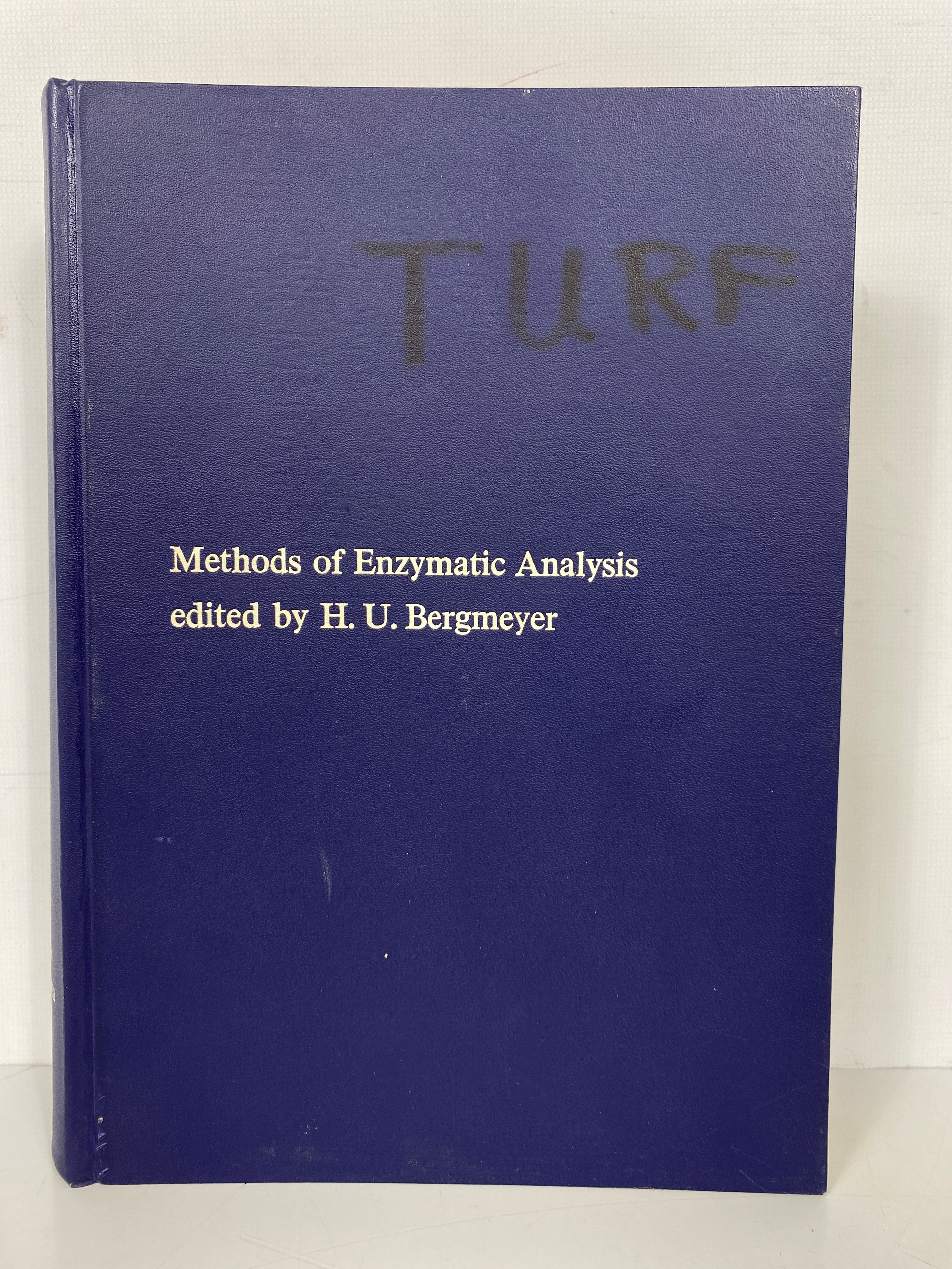 1963 Vintage: Methods of Enzymatic Analysis by Hans - Ulrich Bergmeyer