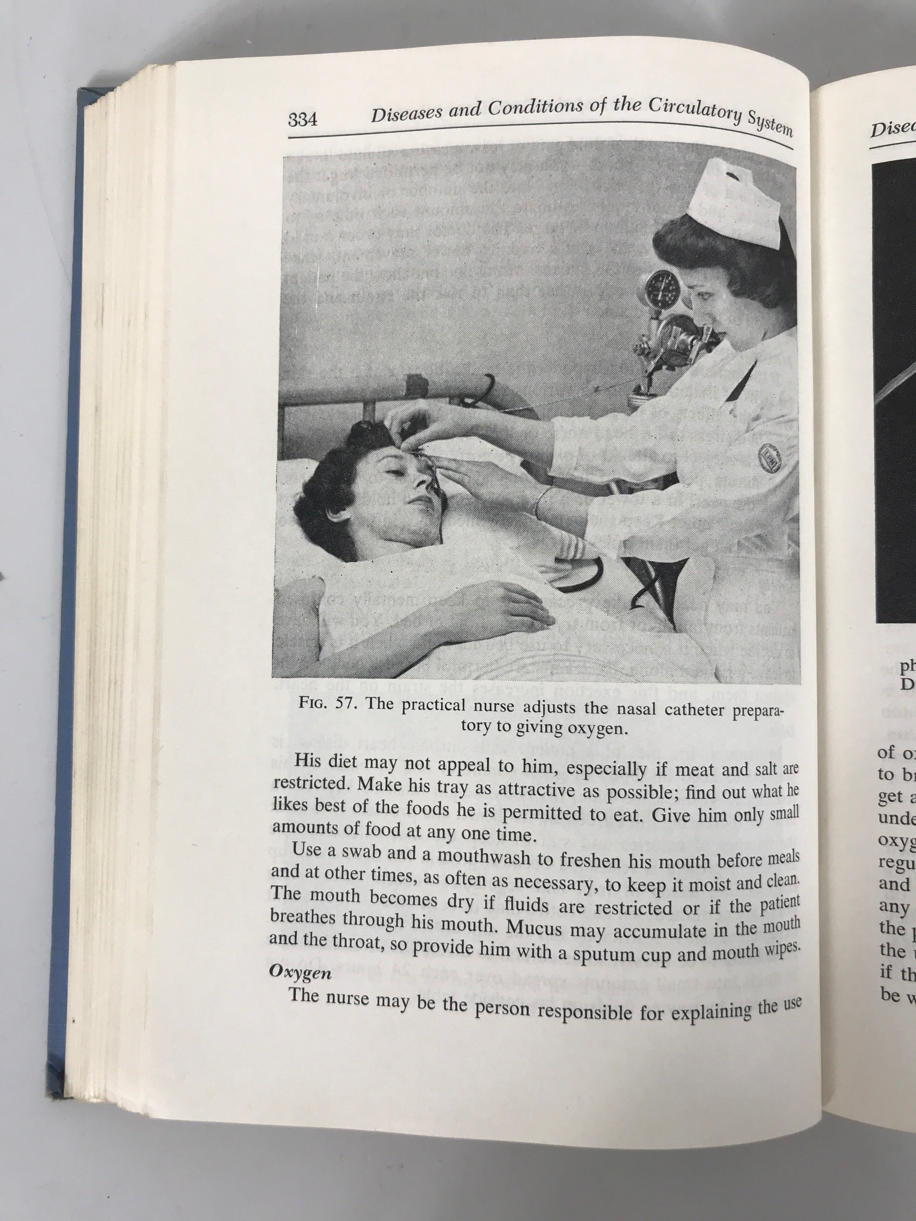 Bundle of 2 Nursing Textbooks: 1955-1956 Editions