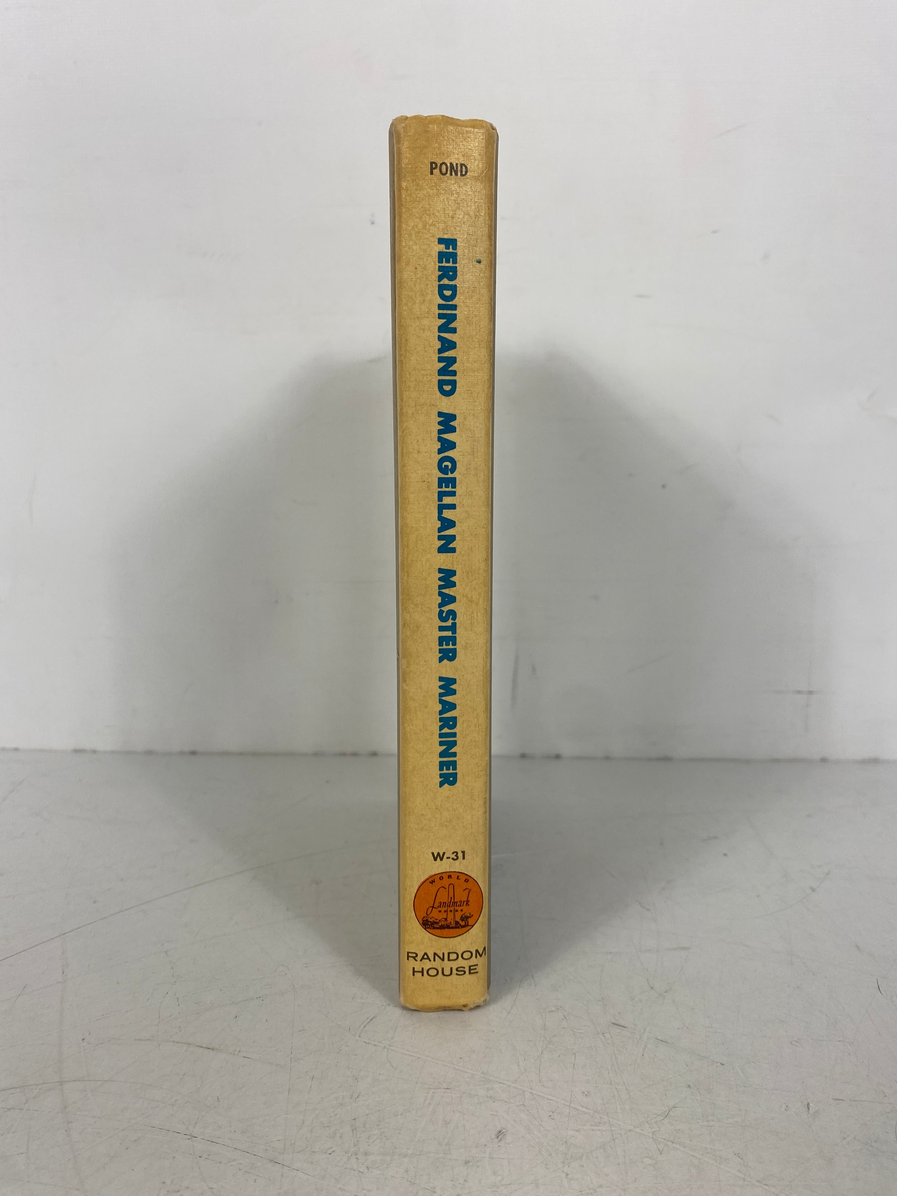 1957 Vintage Hardcover: Ferdinand Magellan - Master Mariner by Seymour Gates Pond