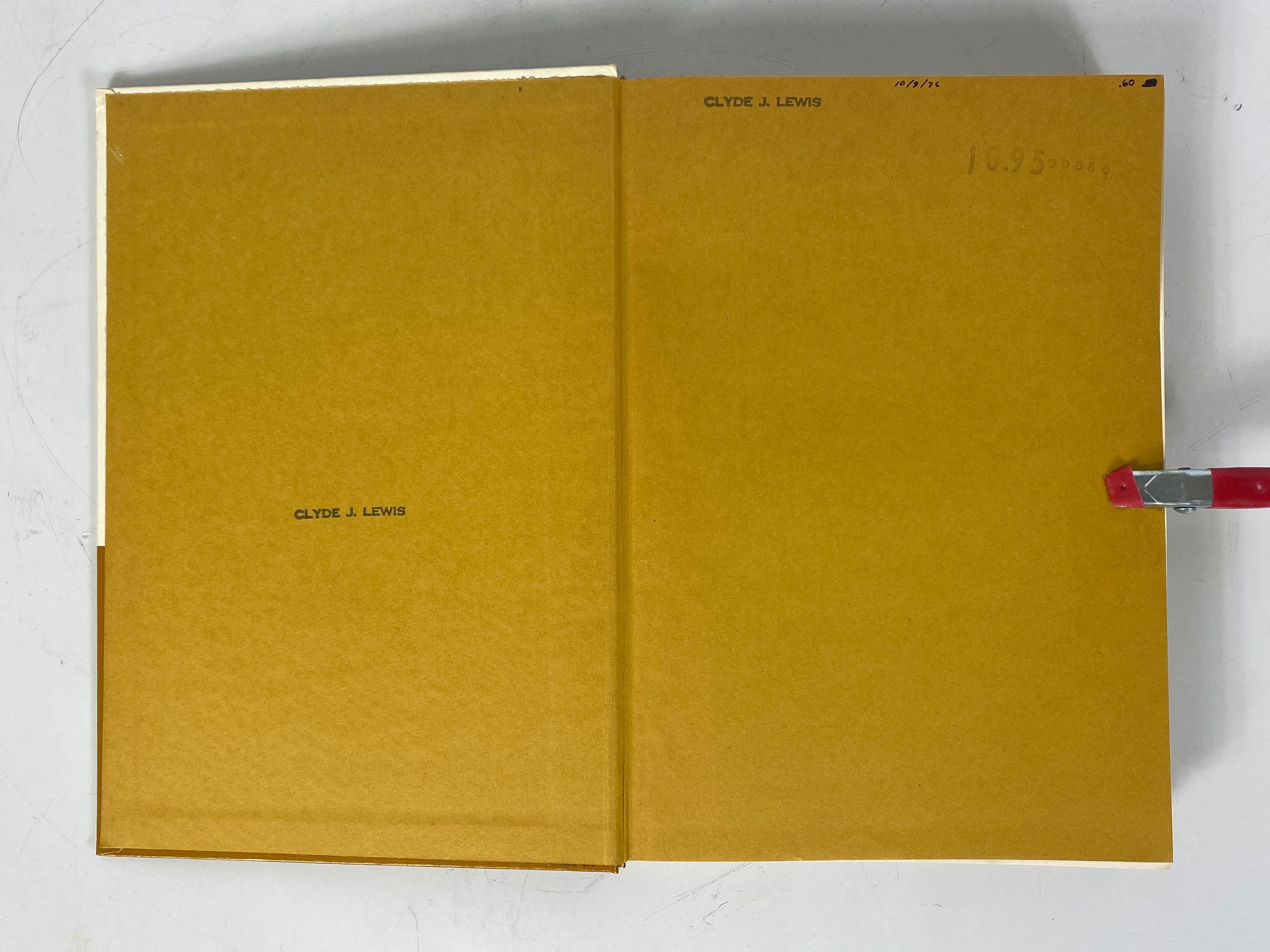 1971 Hardcover Intro to Economic Geography: Culture, Resource & Economic Activity