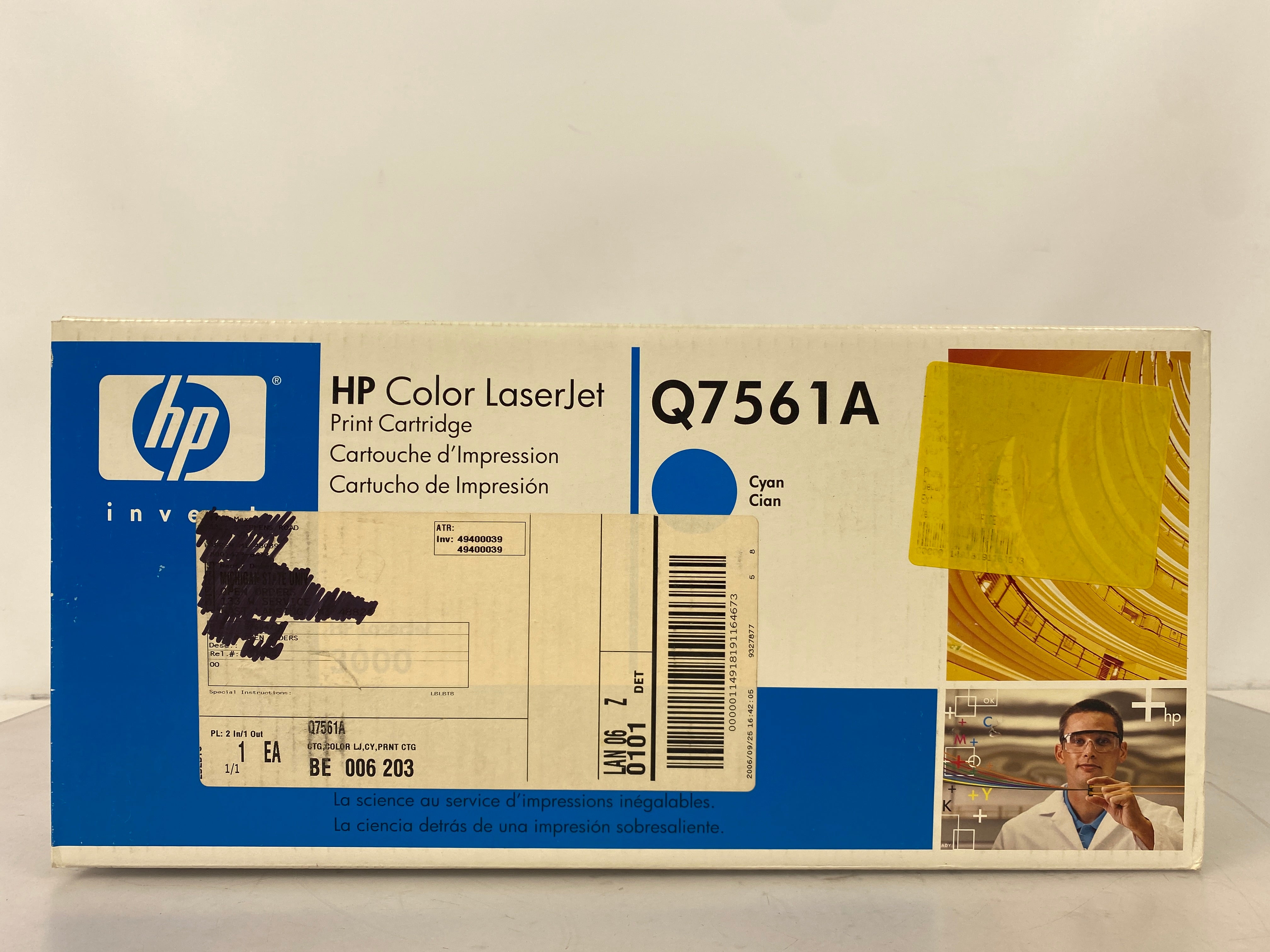 Hot Sale! HP 314A Q7561A Cyan Toner Cartridge for Laser Printers