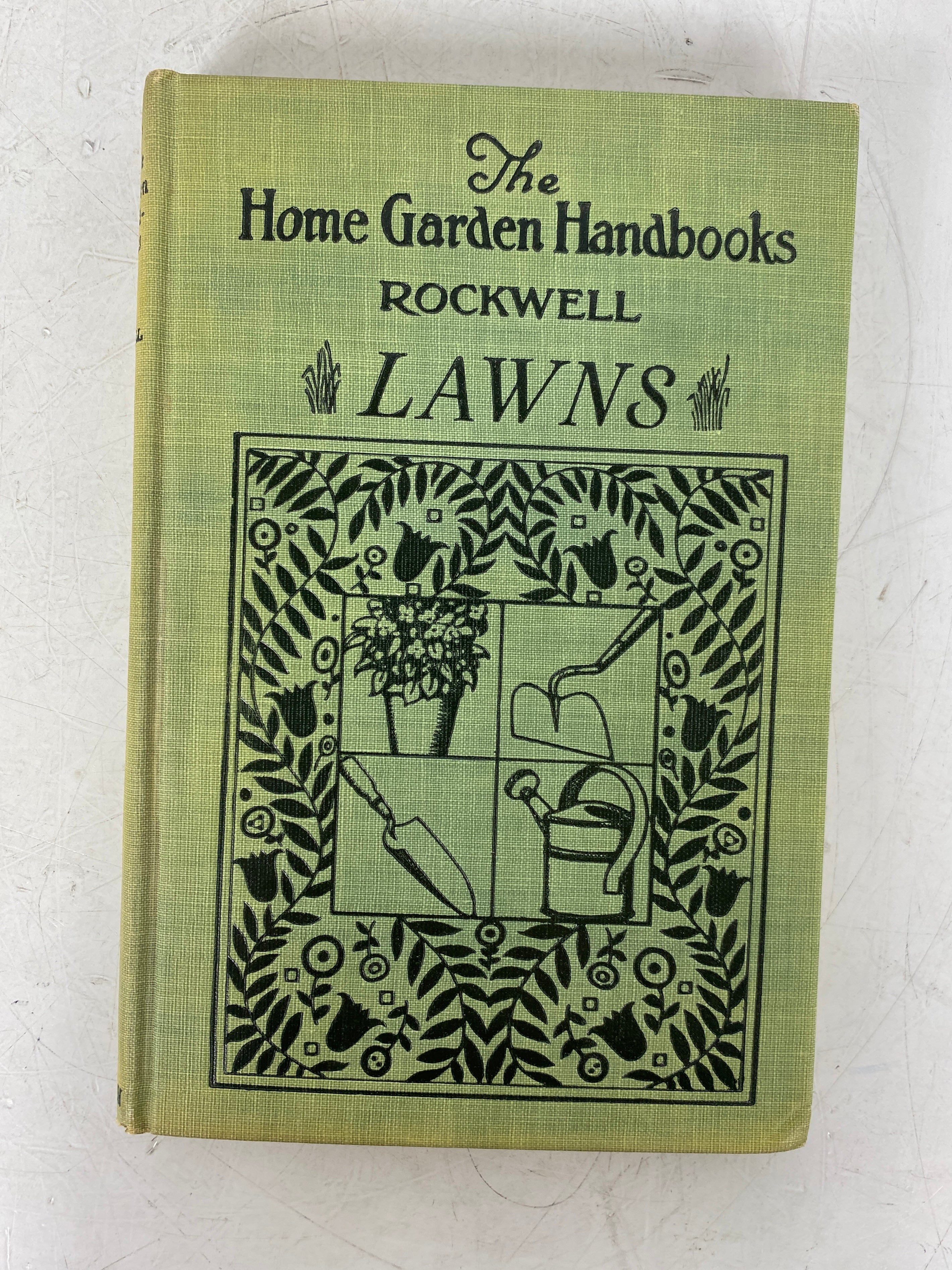 1929 F.F. Rockwell's Home Garden Handbooks: Lawns Hardcover with Dust Jacket