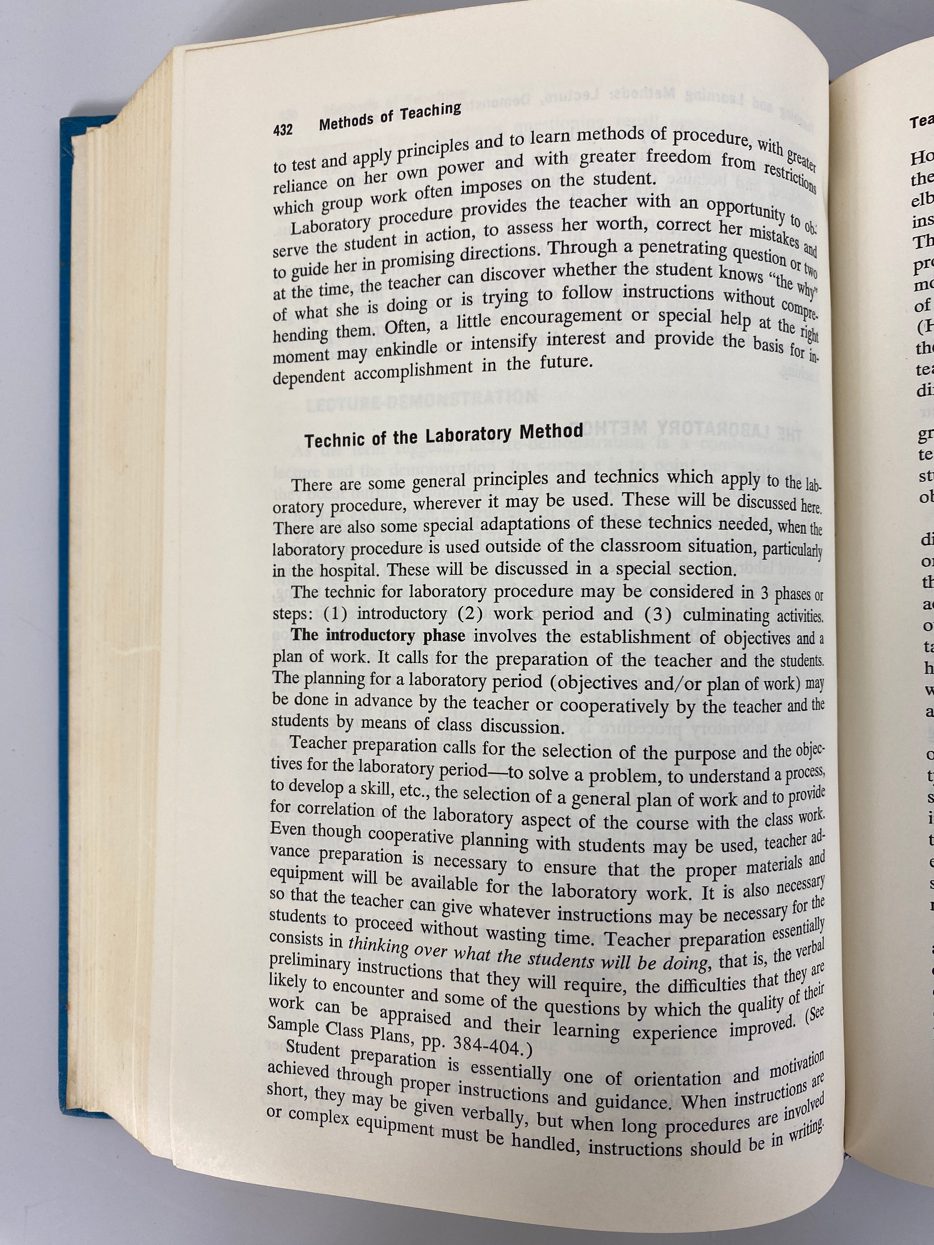 Third Edition of Teaching and Learning in Nursing Schools by Loretta E. Heidgerken (1965) - Great Educational Book