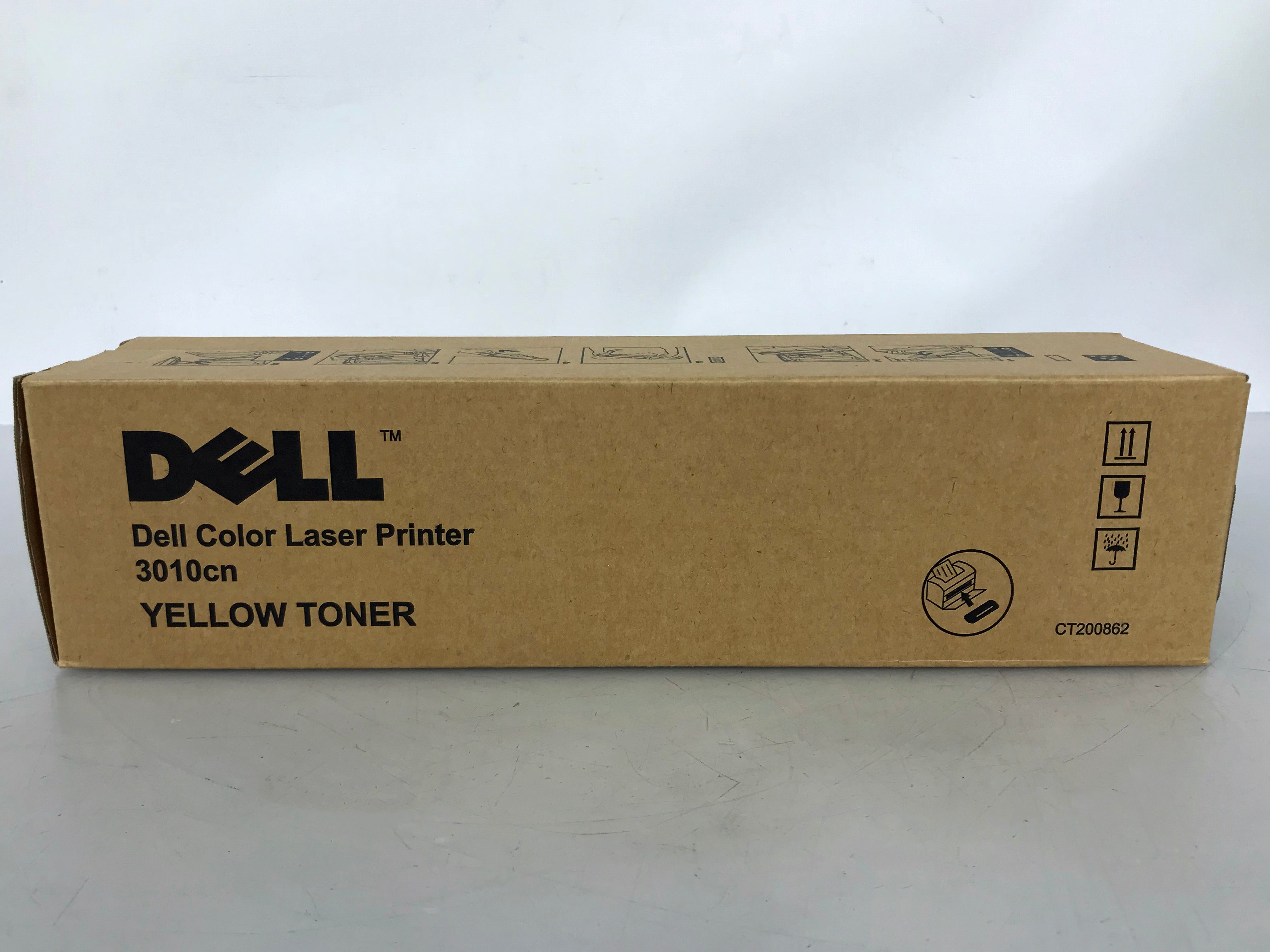 Hot Deal! Dell 3010cn CT200862 Yellow Laser Printer Toner Cartridge