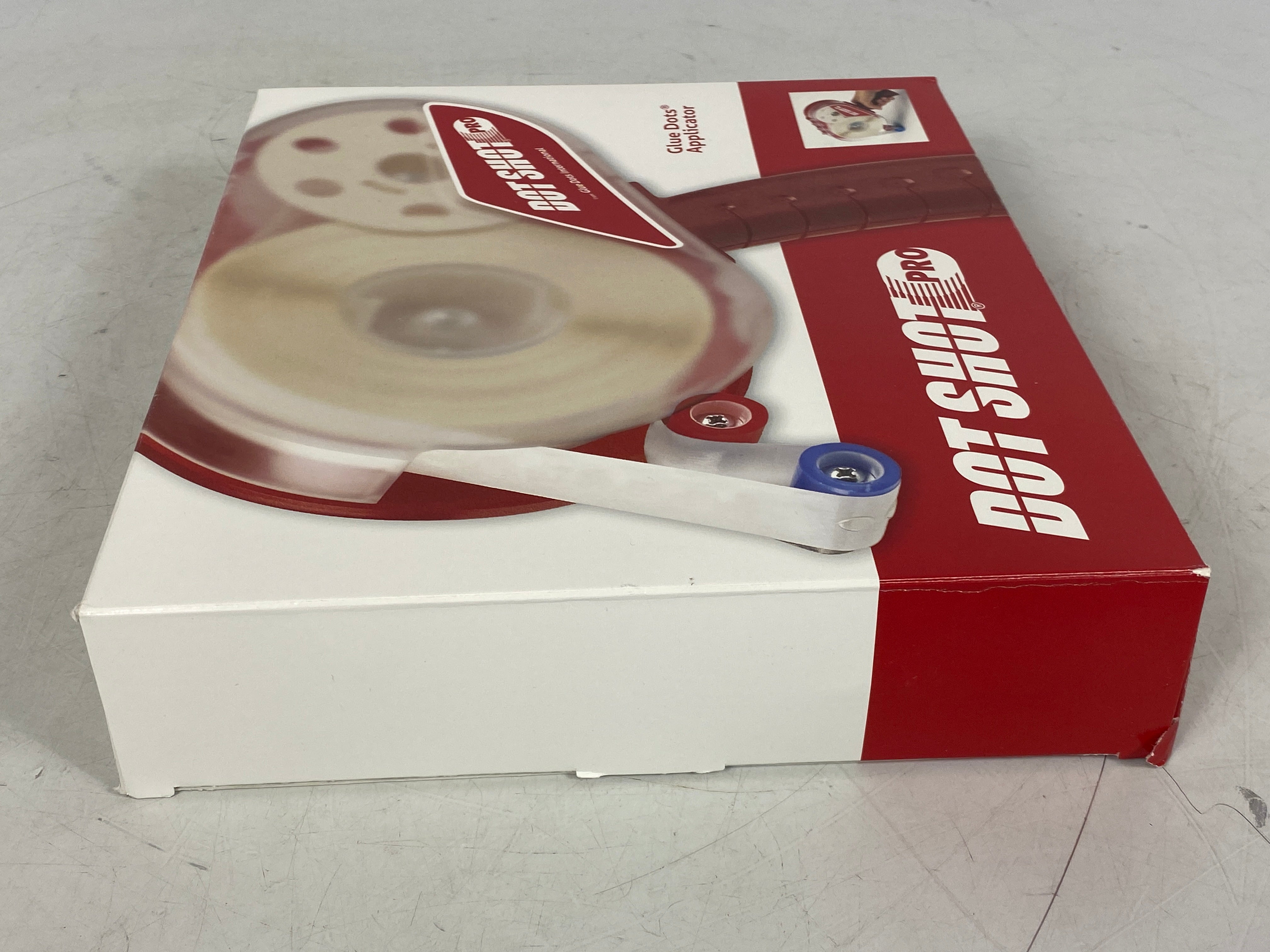 Red Dot Shot Pro Glue Dots Applicator with Specific Dimensions