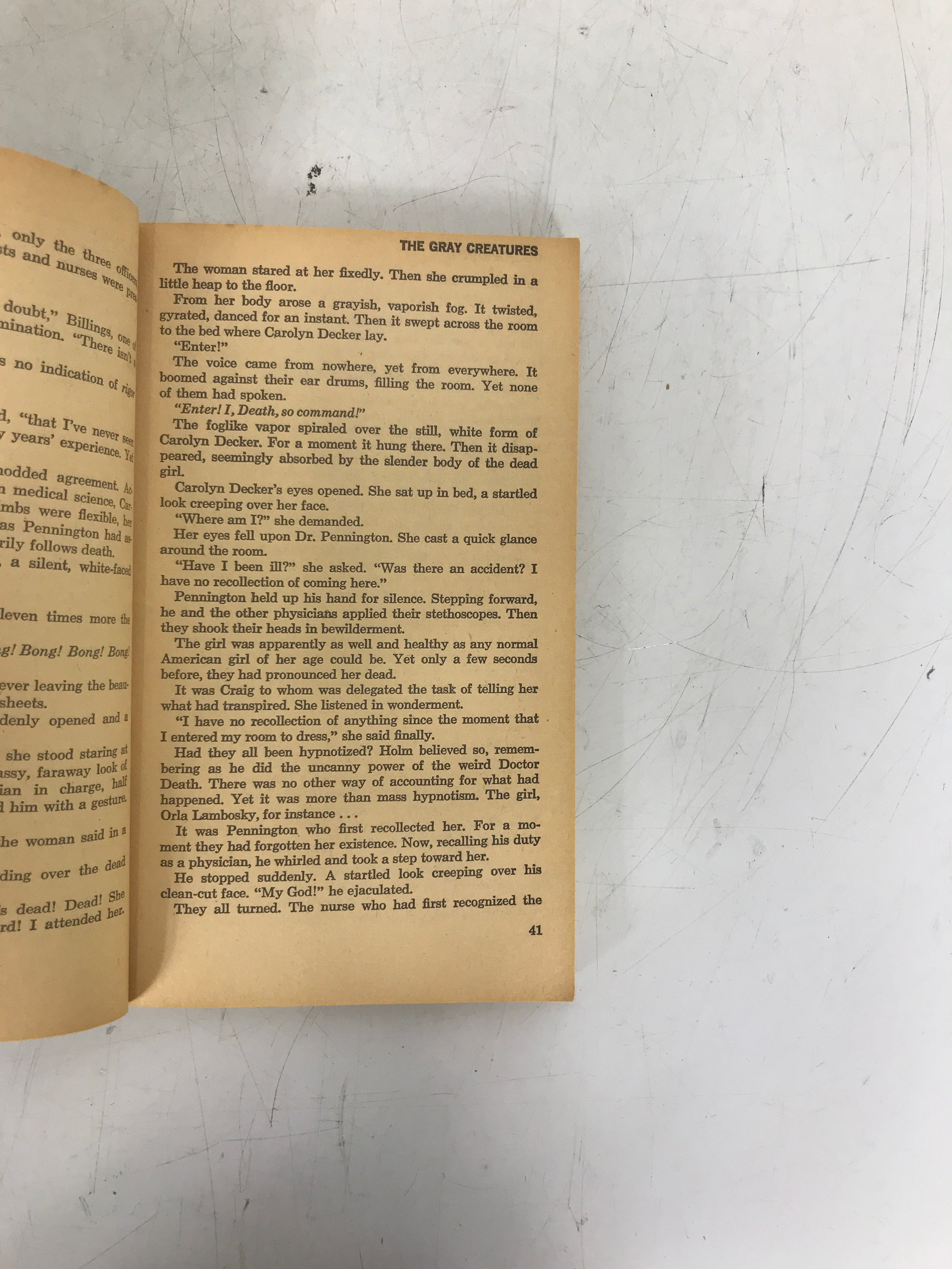 Vintage 1966 'The Gray Creatures' by Zorro from Corinth PB