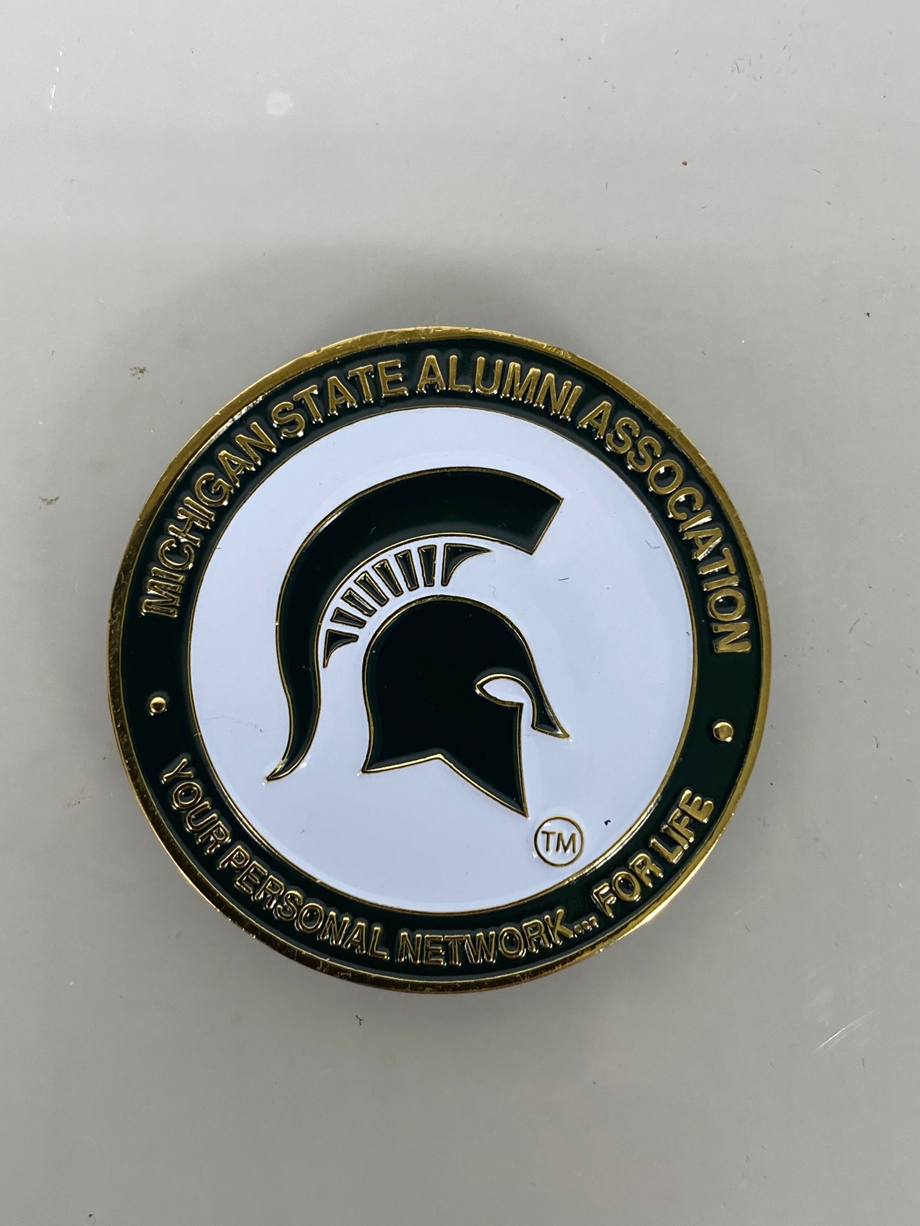 Hot! Michigan State University Alumni Association & REHS Collectible Metal Coin