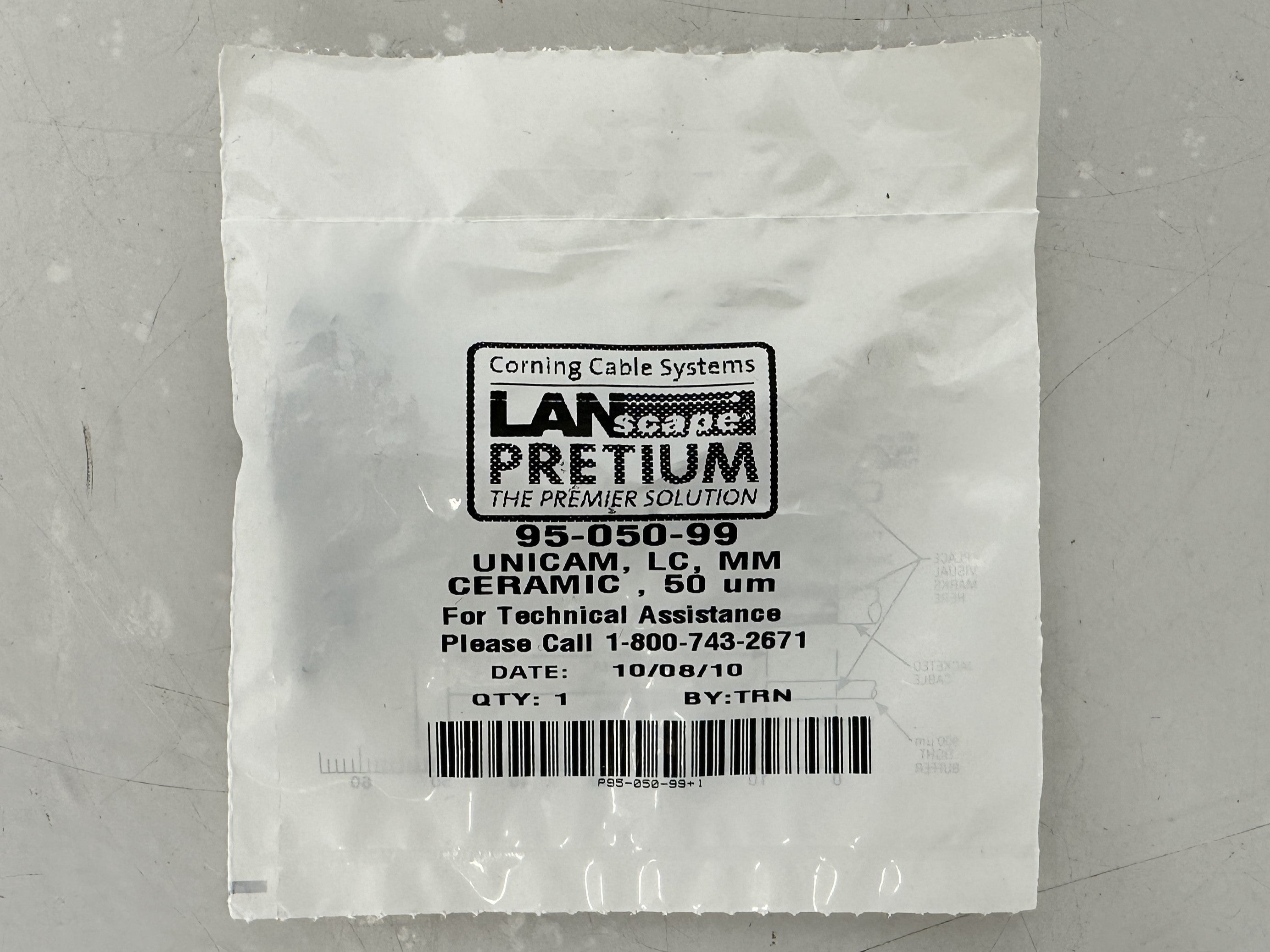 Hot! Corning UniCam 95-050-99 High-Performance LC Connector for OM/OM4