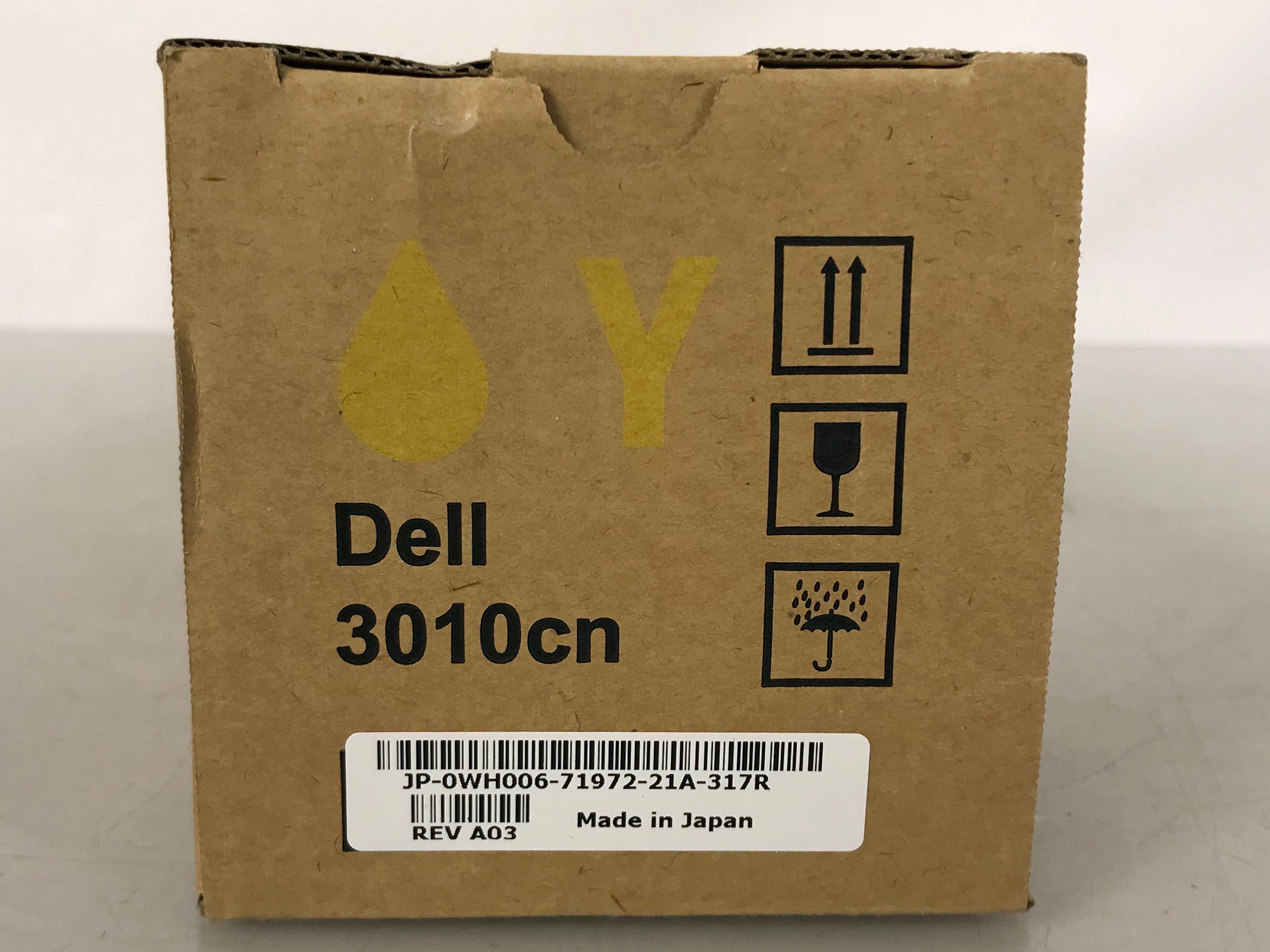 Hot Deal! Dell 3010cn CT200862 Yellow Laser Printer Toner Cartridge