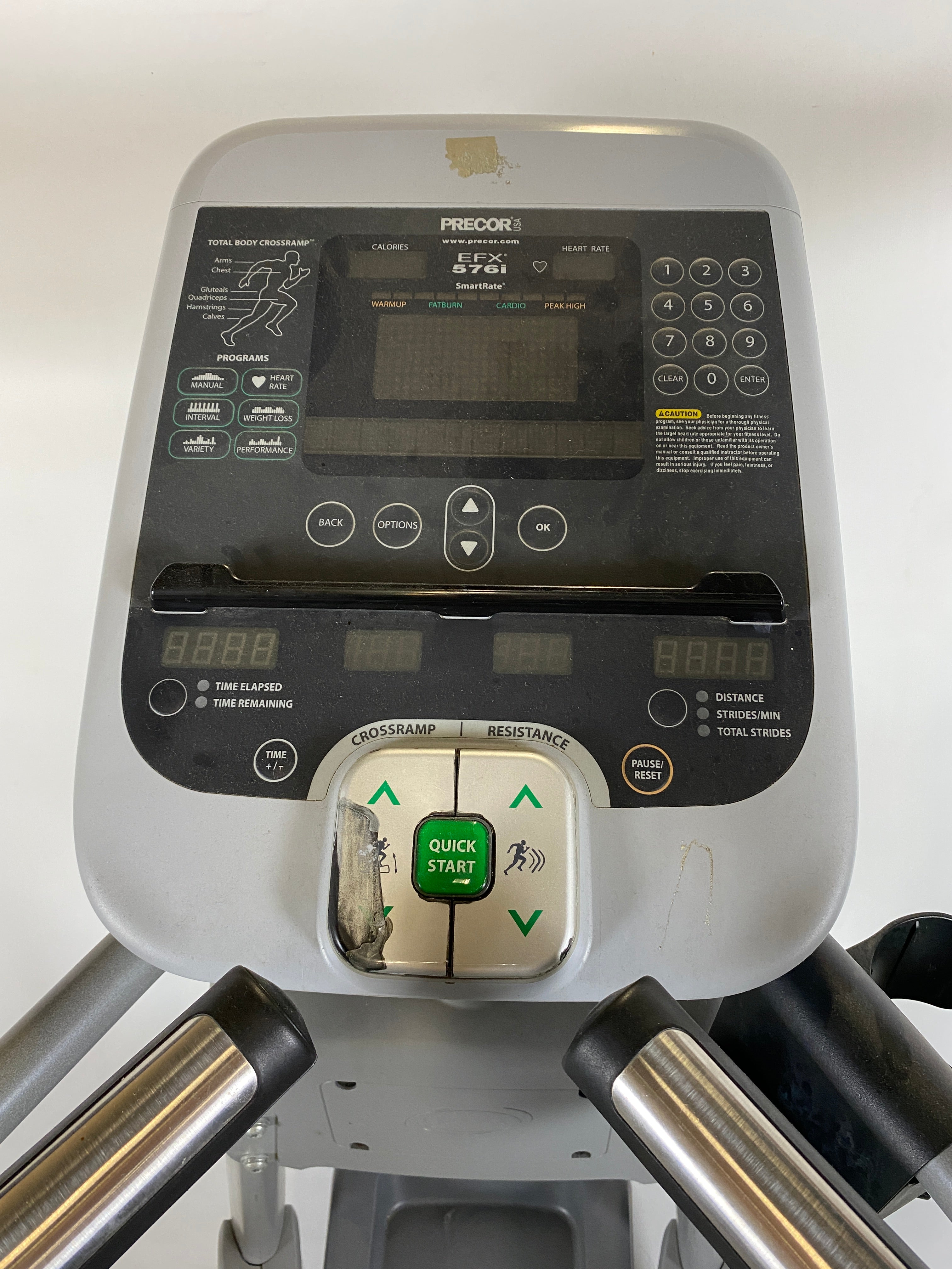 Great Deal! Precor EFX576i Elliptical Trainer with 20 Resistance Levels