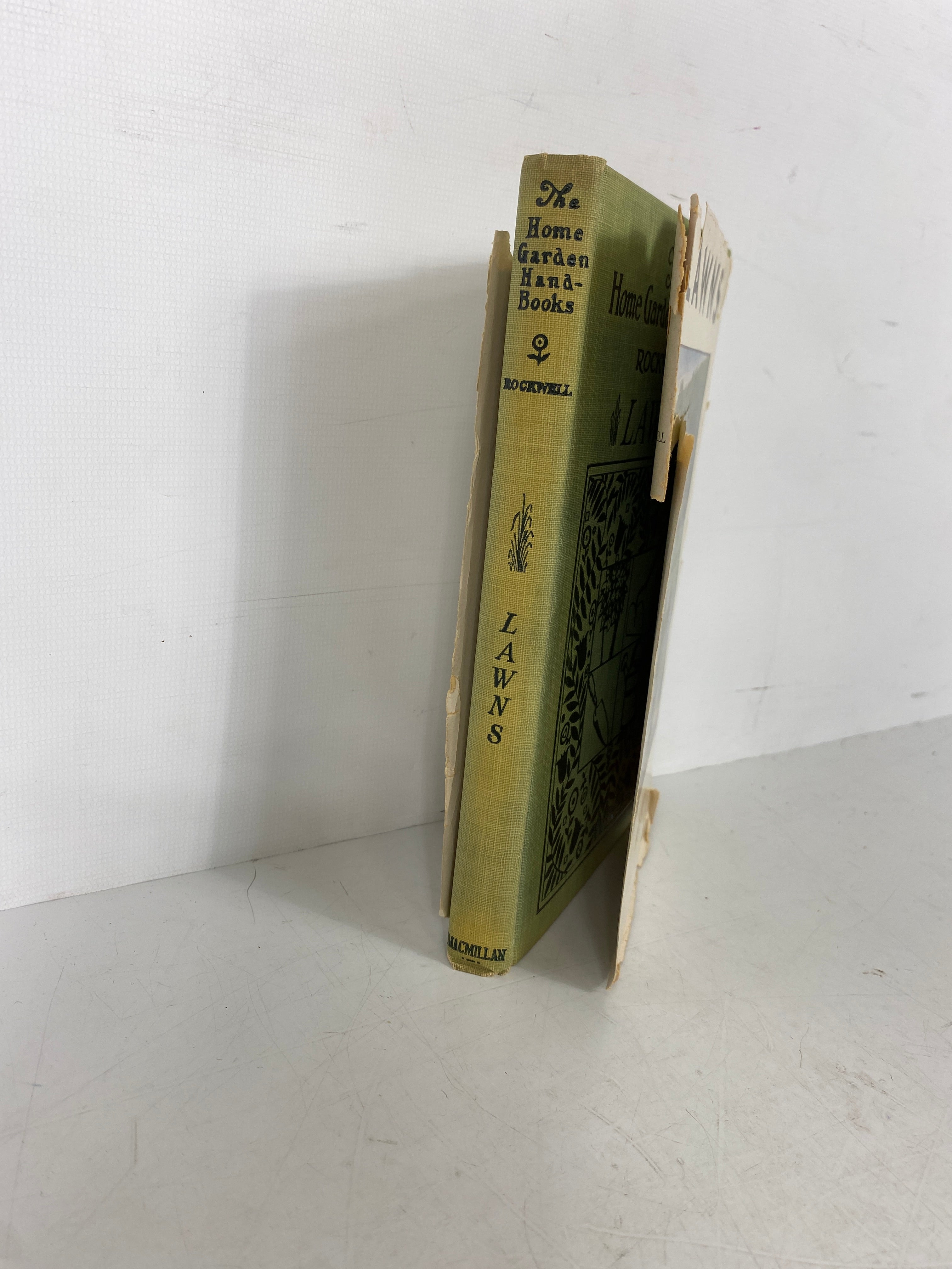 1929 F.F. Rockwell's Home Garden Handbooks: Lawns Hardcover with Dust Jacket