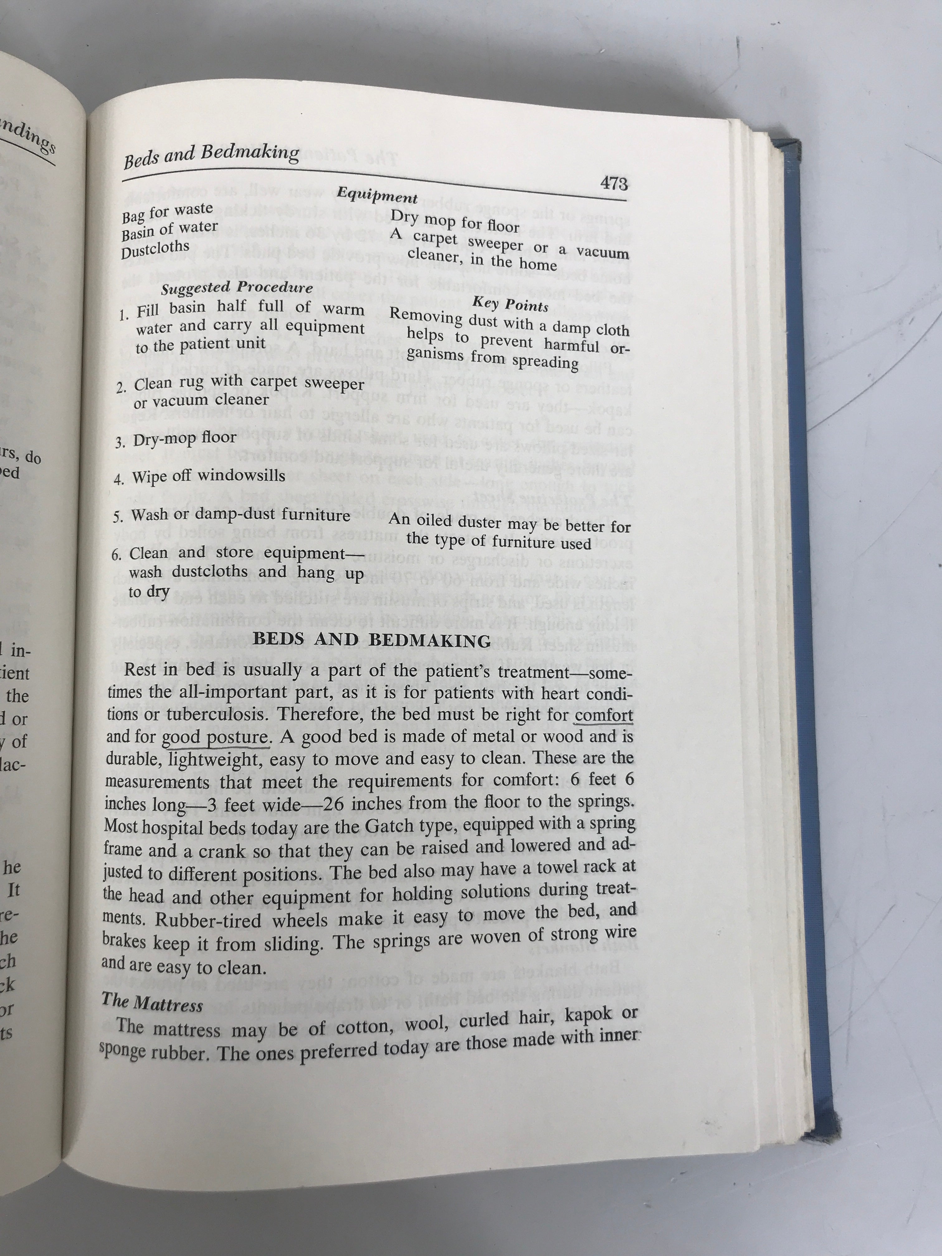 Bundle of 2 Nursing Textbooks: 1955-1956 Editions