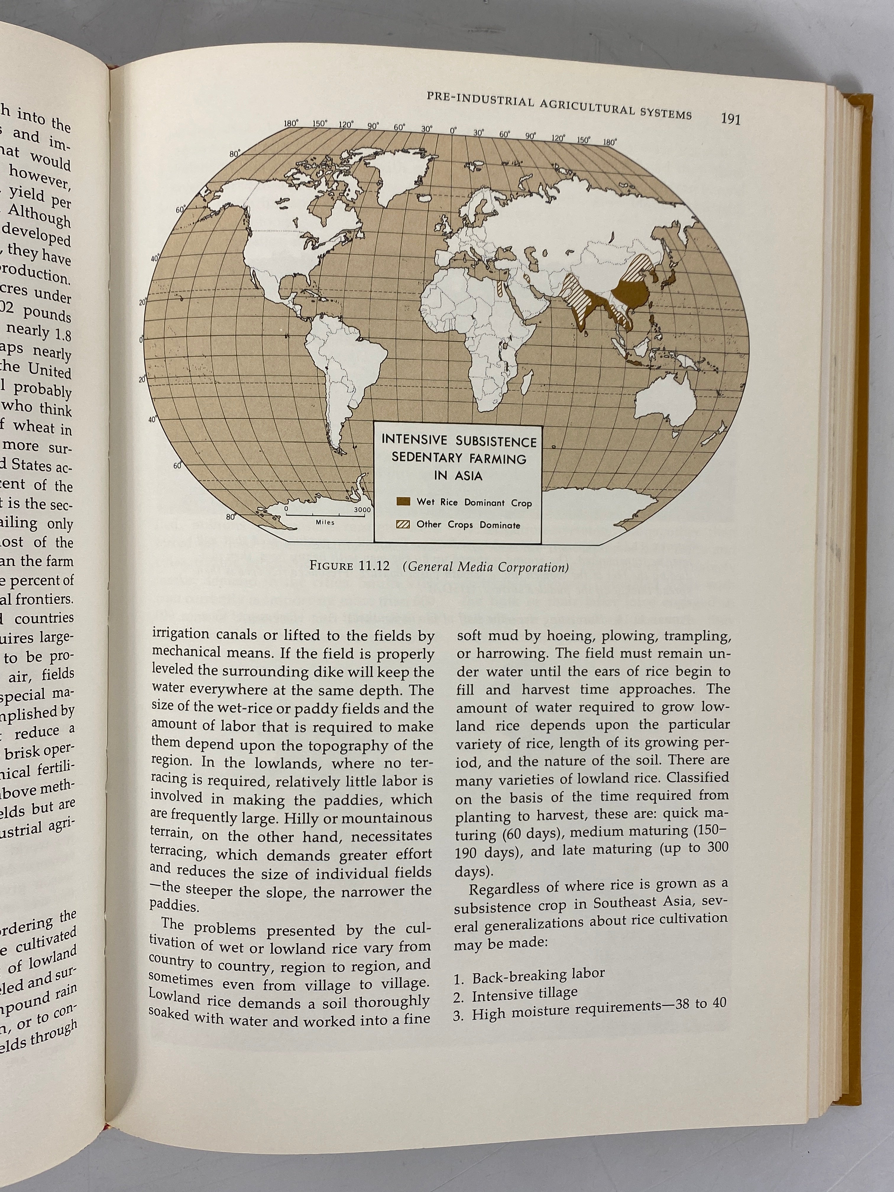 1971 Hardcover Intro to Economic Geography: Culture, Resource & Economic Activity